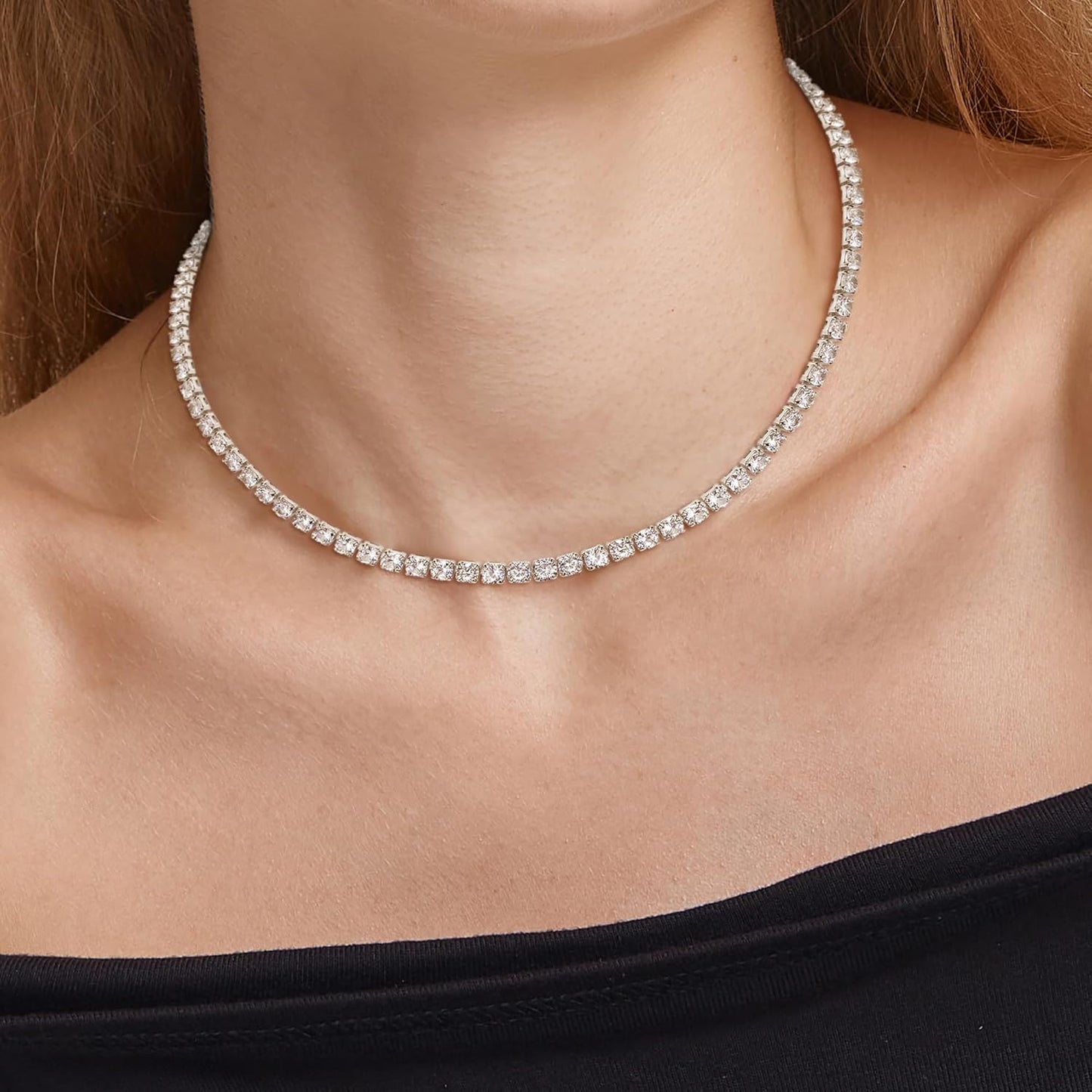 Crysdue Wedding Jewelry Set for Women, Floral Leaf Vine Teardrop Necklace Dangle Earrings Bracelet and Hair Comb, Cubic Zirconia Elegant Party Prom Jewellery for Bridal Bridesmaid