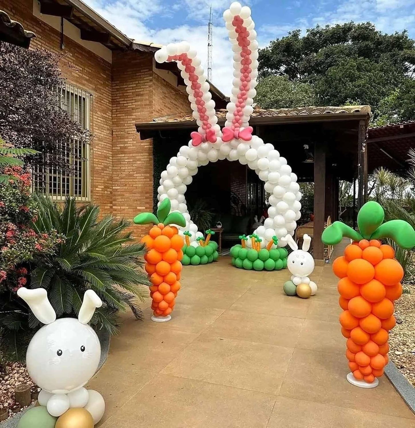 KALOR 12 Inch Orange Balloons, 50 Pcs Latex Helium Balloons for Kid's Birthday Party, Baby Shower, Wedding, Graduate Party Decorations