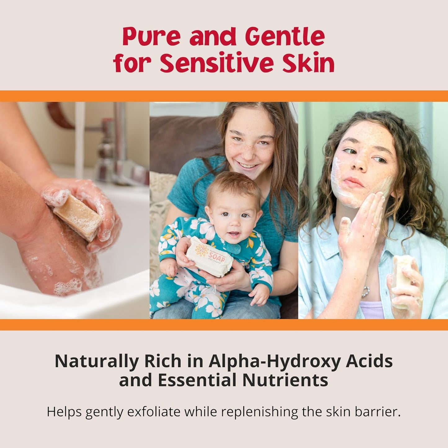 Goat Milk Stuff Goat Milk Soap - PURITY | All-Natural, Unscented, Fresh Goat Milk Soap Bar, Gentle on Sensitive Skin - Handmade (Box of 4)