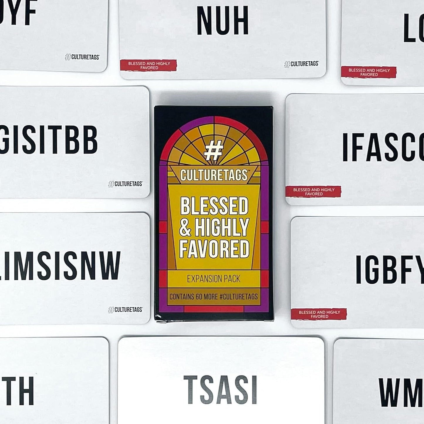 A Game for People Who Love Hashtags + Culture with Expansion Pack Set for Family Fun or Virtual Play, Age 13+ Years, CB Games