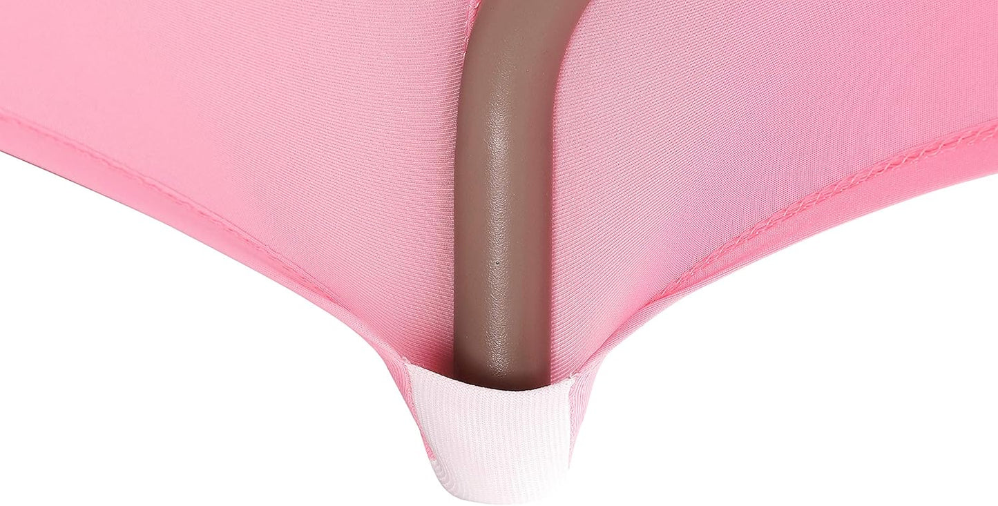 LZY Spandex Fitted Stretch Table Cover for 6 ft or 4ft or 8ft Folding Table, Rectangular Cocktail Tablecloth, Perfect for Party or Banquet