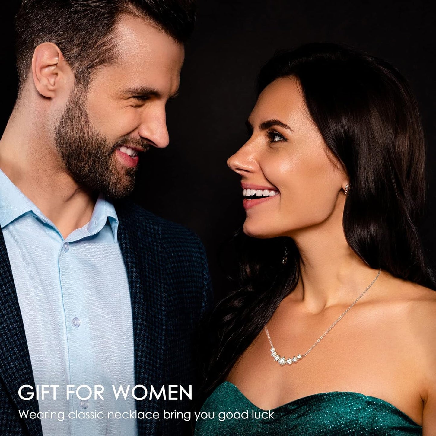 Moissanite Pendant Necklaces for Women 0.5Ct-7.6Ct Jewelry for Wife Her Mom Daughter Girlfriend Birthday Wedding Anniversay Engagements Gifts for Wife Christmas Valentine Mothers Day