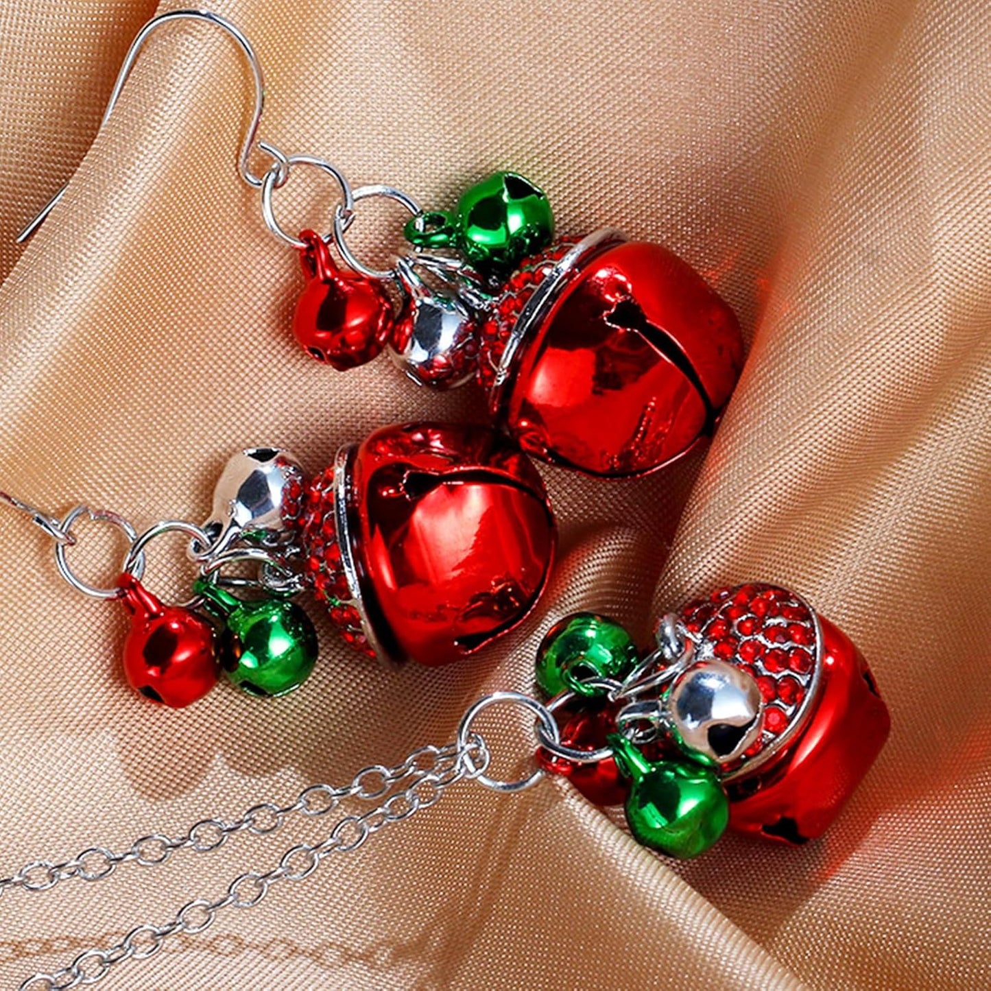 Jewelry Set for Women, Pearl Necklace Dangle Earrings Set Allergy Free Wedding Party Jewelry for Bridal Bridesmaid