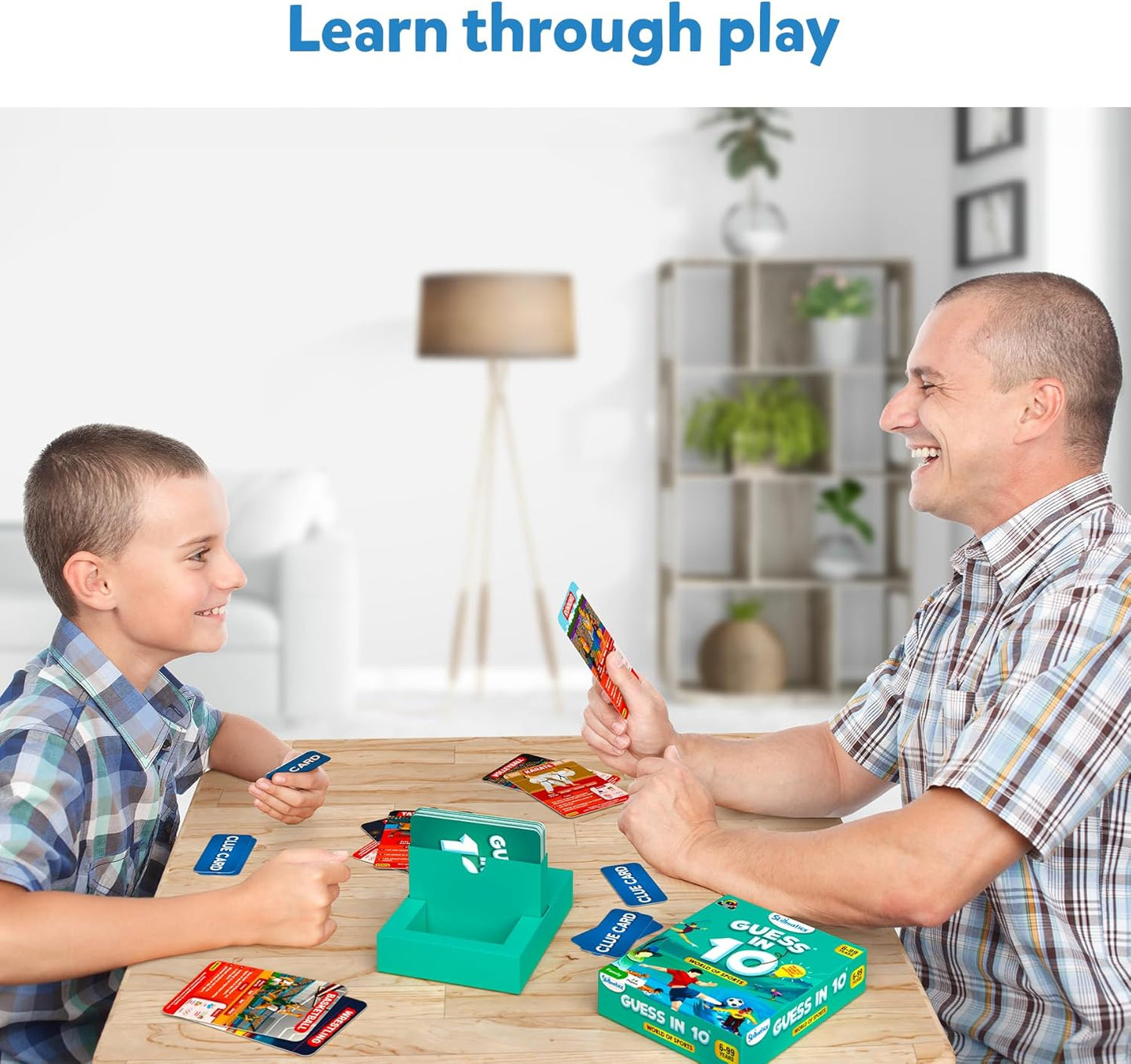 Skillmatics Guess in 10 Sports, Perfect for Boys, Girls, Kids, and Families Who Love Card Games, Toys, Travel Games, Gifts for Ages 6, 7, 8, 9 and Up