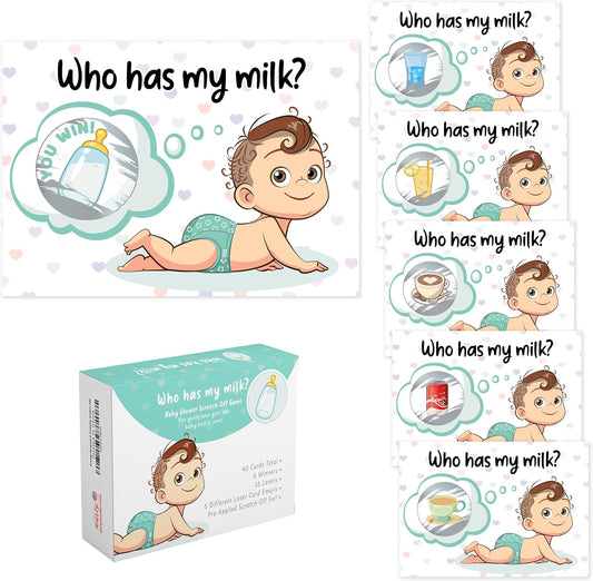 Party Hearty Baby Shower Games for Girl and Boy, 40 Emoji Scratch Off Lottery Tickets, Baby Games Ideas, Scratch Off Game