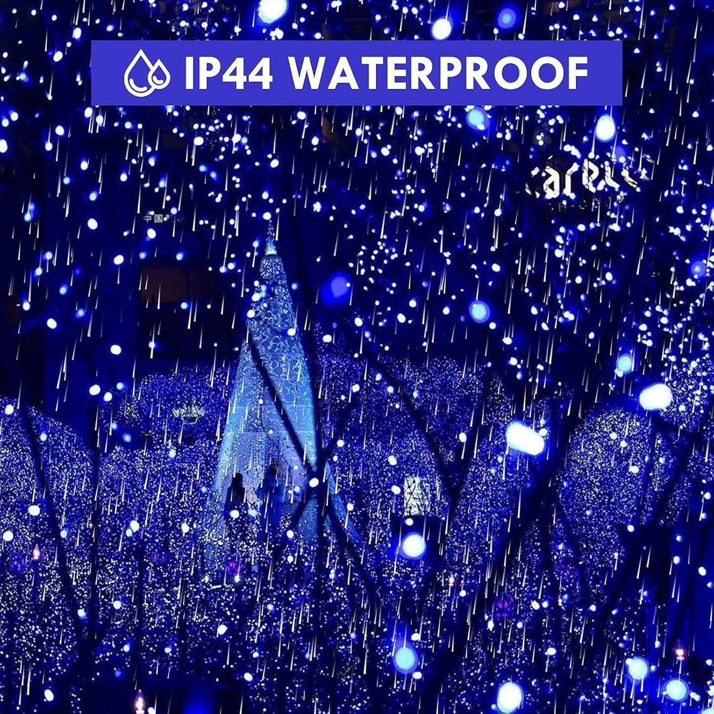 Connectable 240LED 88Ft 13Modes Christmas Lights Outdoor Indoor | Extendable Green Wire Christmas String Lights with Timer | Twinkle Fairy Light Plug in for Xmas Tree Garden Decor Party (Blue)