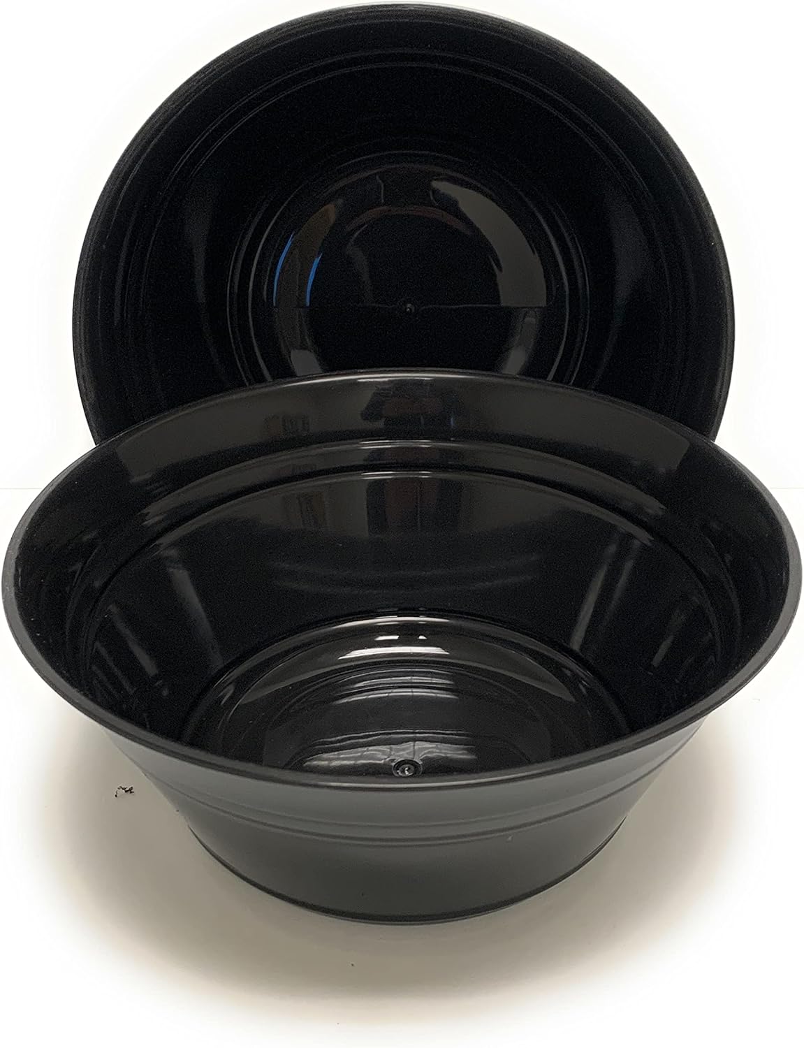 Mintra Home Snack Bowls (Large 2pk (4L), Black)