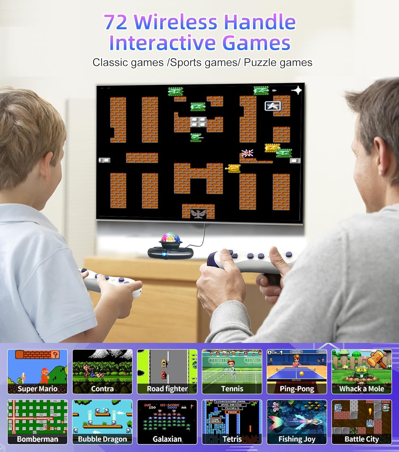 FWFX Dance Mat for Kids and Adults, 2-Player Musical Electronic Dancing Game for TV, Active Indoor Game for Family Parties - Ideal Christmas and Birthday Gift for Kids Boys Girls (Gray)