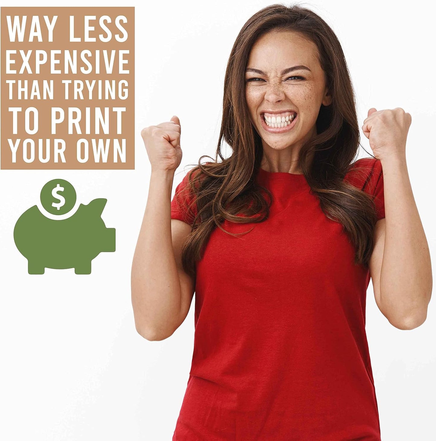 Hadley Designs Hilarious Baby Shower Games Set 25 Double-Sided Cards for 25 Guests, 2 Games, Baby Trivia, Find the Guest, Gender Neutral and Fun for Boys & Girls (Woodland)