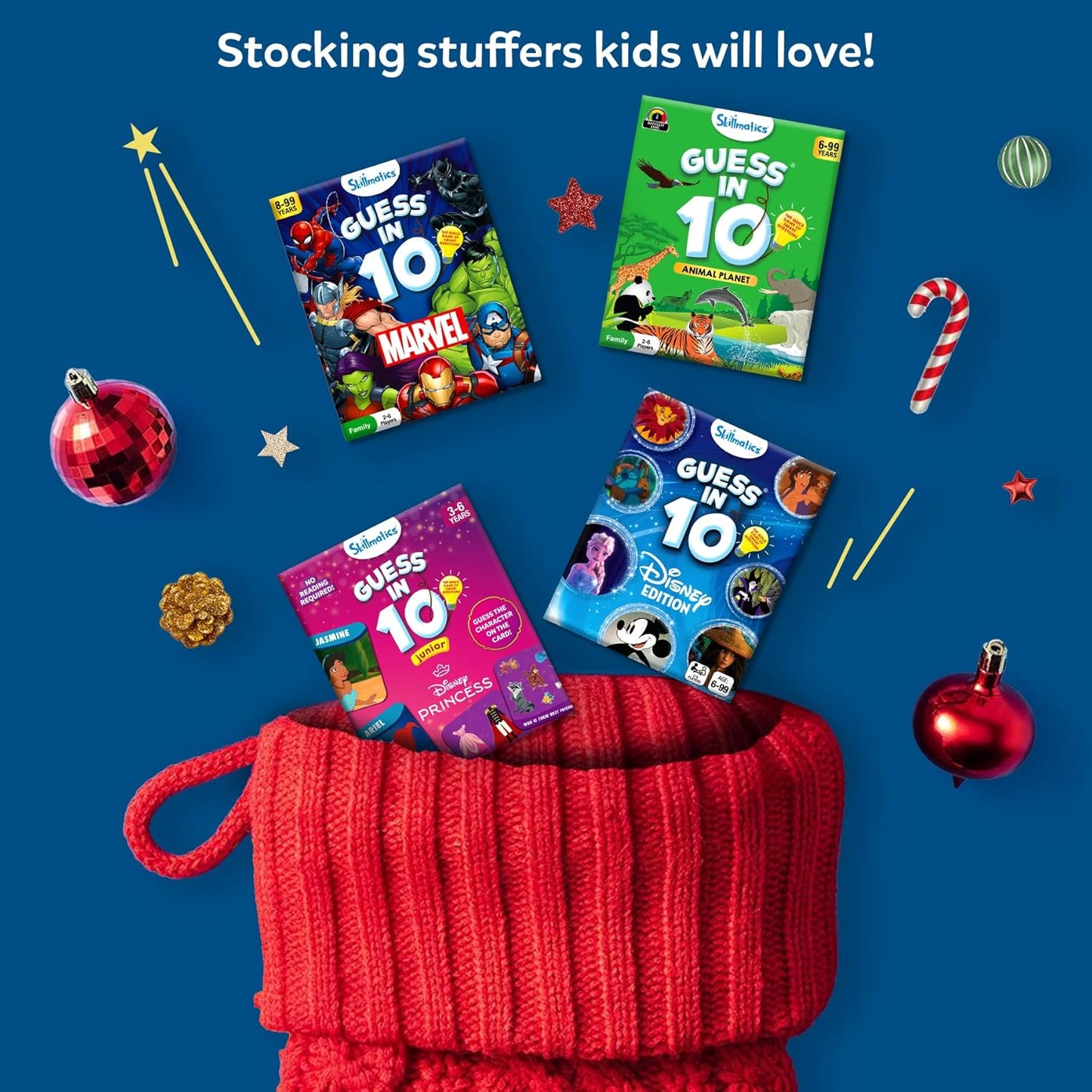 Skillmatics Guess in 10 NASA Space, Perfect for Boys, Girls, Kids & Families Who Love Card Games, Educational Toys, Travel Games, Gifts for Ages 8, 9, 10 and Up