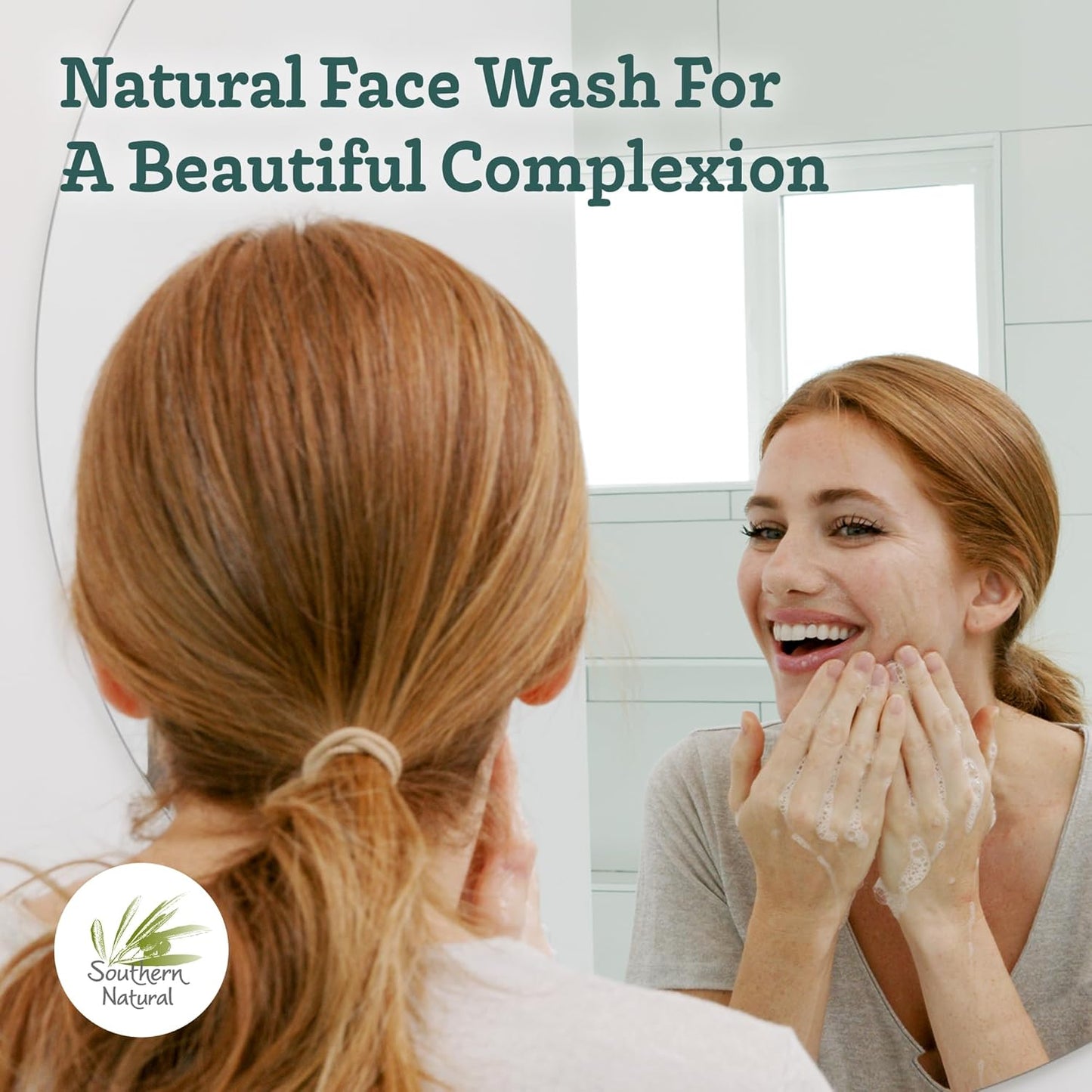 Southern Natural Goat Milk Soap Bar - 3 Pack Essential Oil Blend - For Dry Sensitive Skin. Natural Handmade Face & Body Soap For Men & Women. (Net 12 oz)