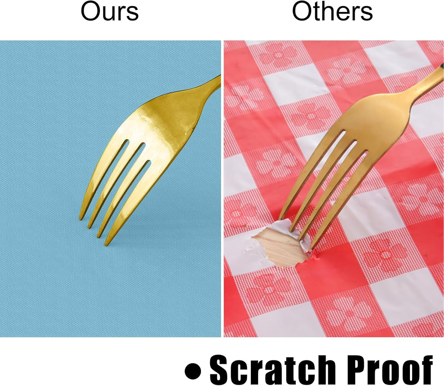 homing Rectangle Vinyl Tablecloth, Waterproof Spillproof Plastic Flannel Backed Table Cloth, Wipe Clean Table Cover for Dining, Buffet Parties and Camping (Aquamarine, 54" x 78")