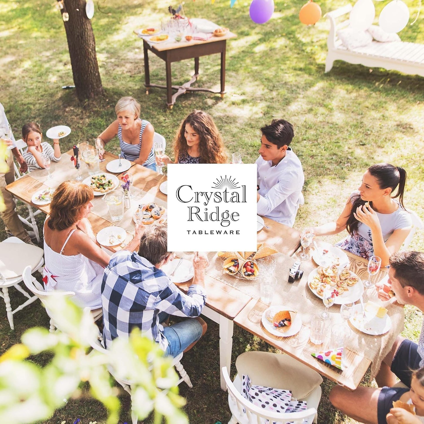 120-Piece Dinner Plastic Plates Set Premium 120 Dinner Plates, Disposable Plates for Party - White Plastic Wedding Plates with Red Rim