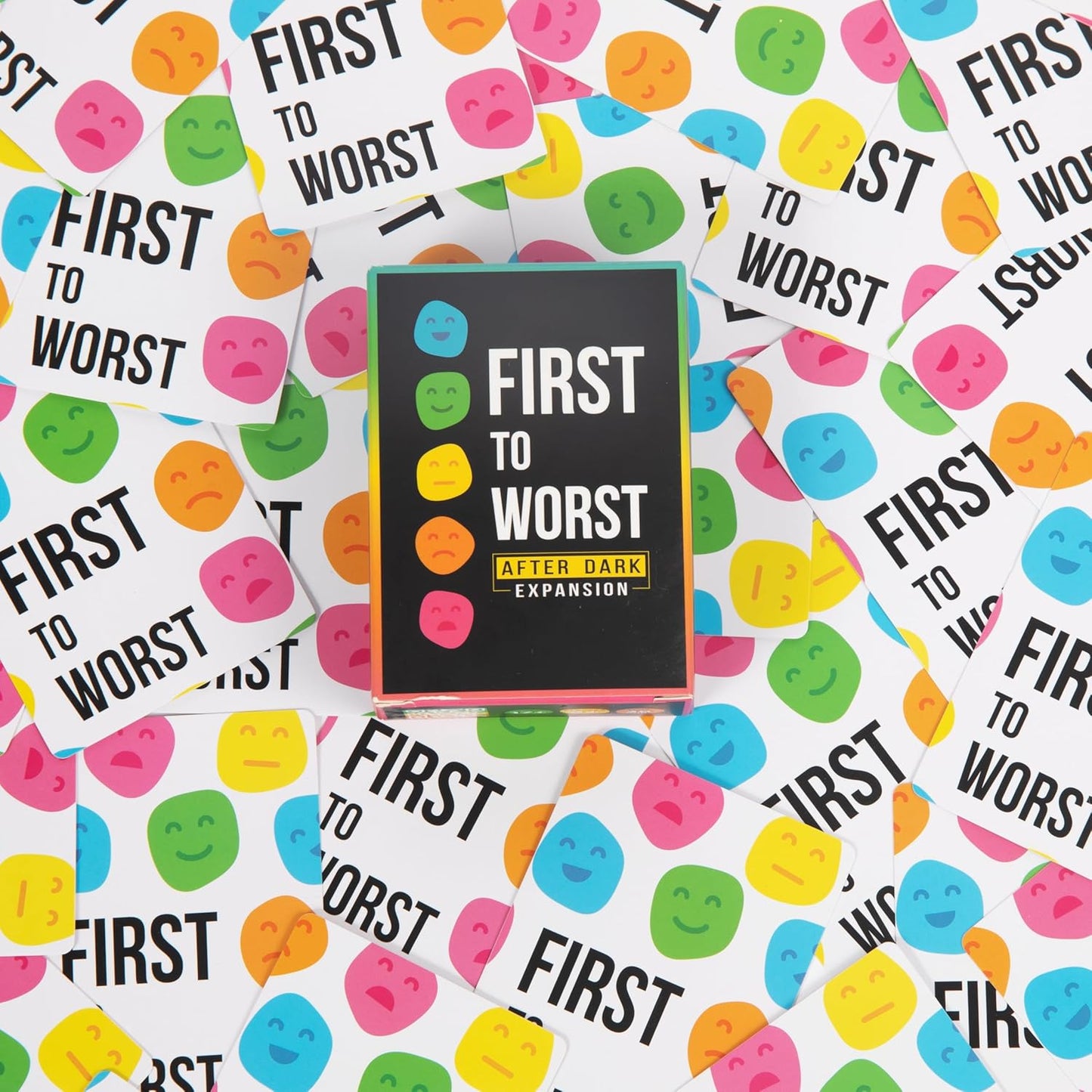 Party Game + After Dark Expansion Set - Card Game About How Your Friends & Family Rank Things, Stocking Stuffers & Board Games Night with Polarizing Priorities