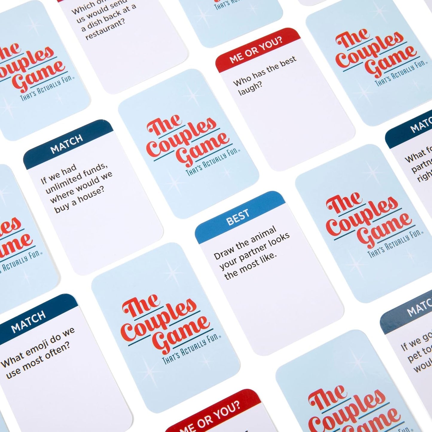 The Couples Game That's Actually Fun Expansion Pack | 150 Fun Questions to Play with Your Partner | Couples Card Games | Party Card Games for Date Nights & Game Nights | Ages 17 Up