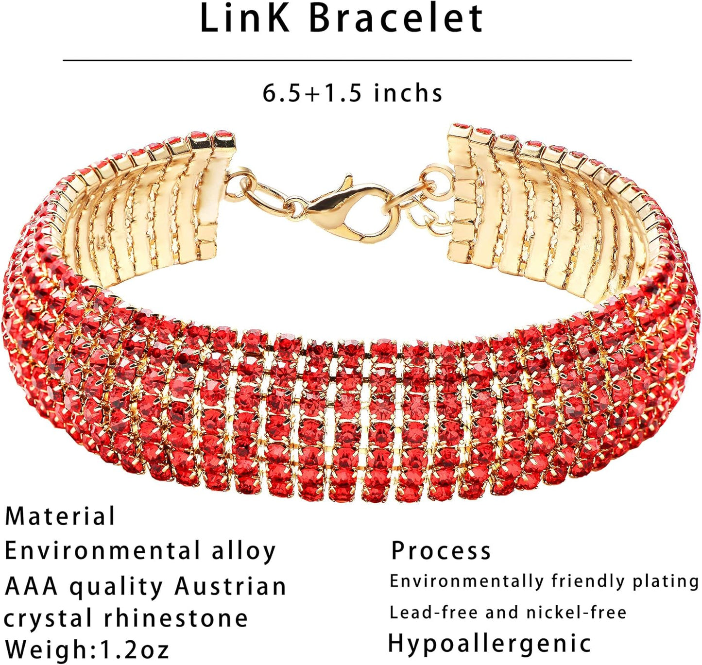 3/4 Pieces Women Jewelry Set Rhinestone Tiara Crown Necklace Bangle Bracelet Artificial Crystal Teardrop Dangle Earrings and Artificial Rhinestone Handbag for Wedding Party