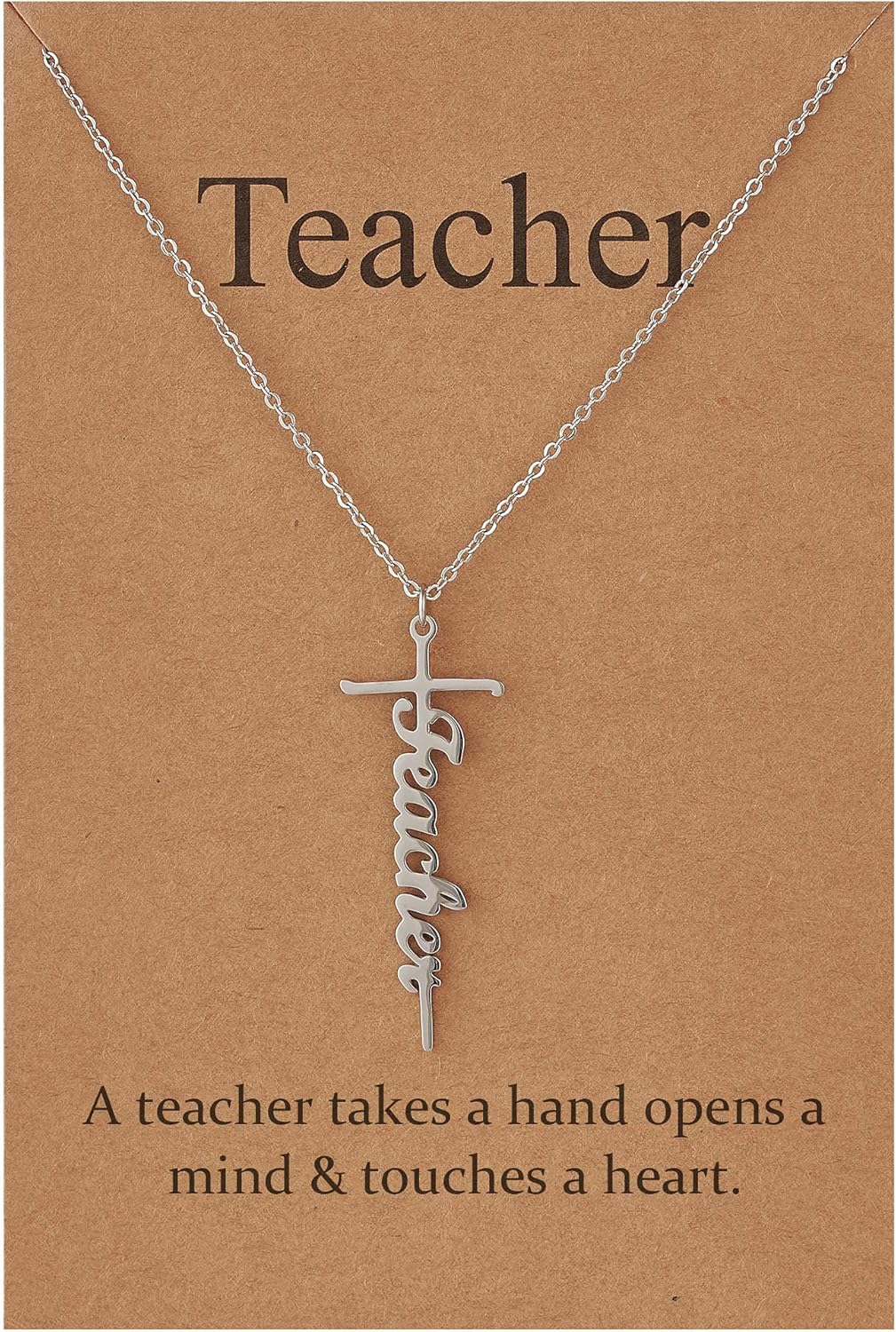 Lcherry Faith Cross Pendant Necklace for Women Religious Christian Jewelry Mother's Day Gifts for Women