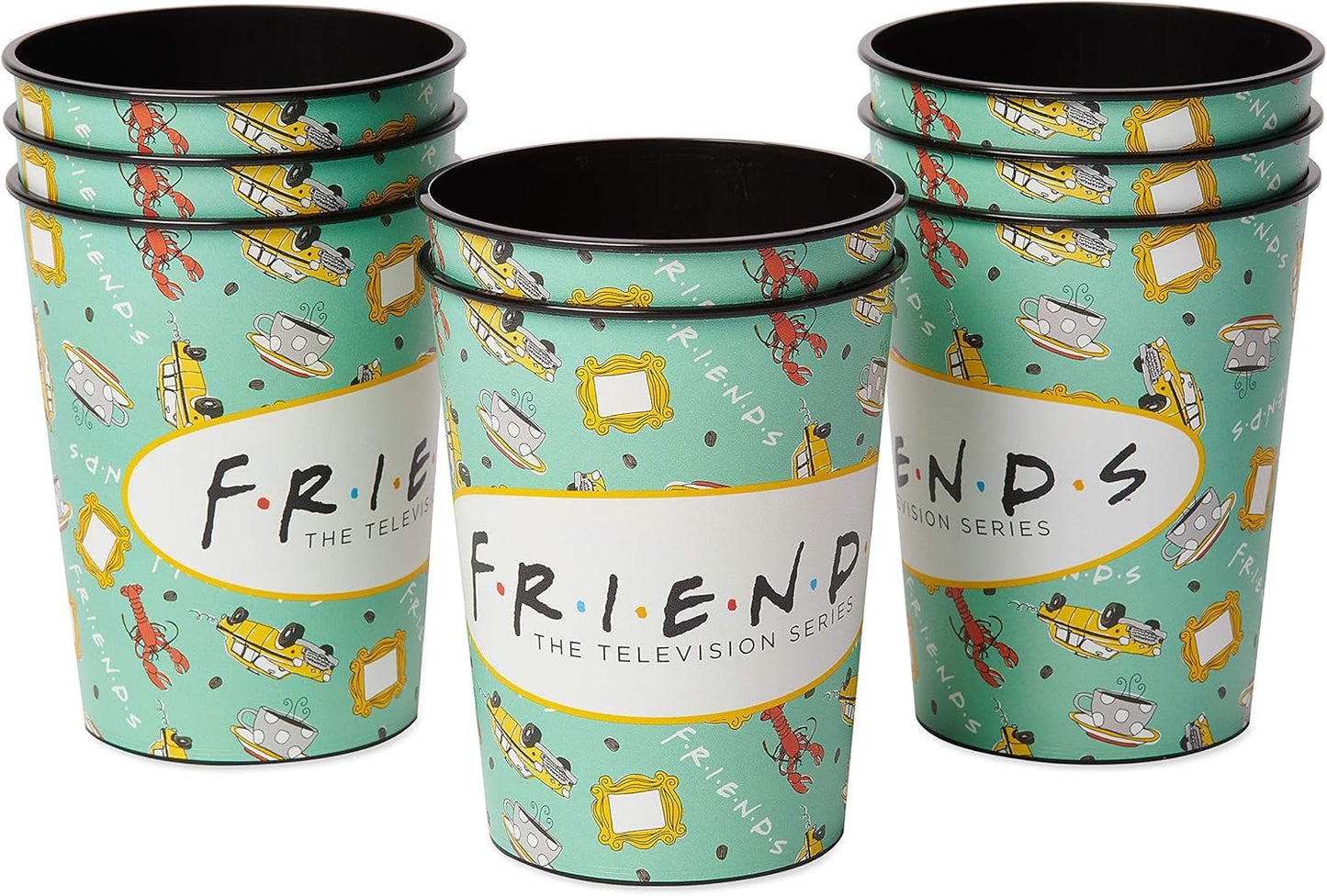 American Greetings Friends Party Supplies, Plastic Cups (8-Count)