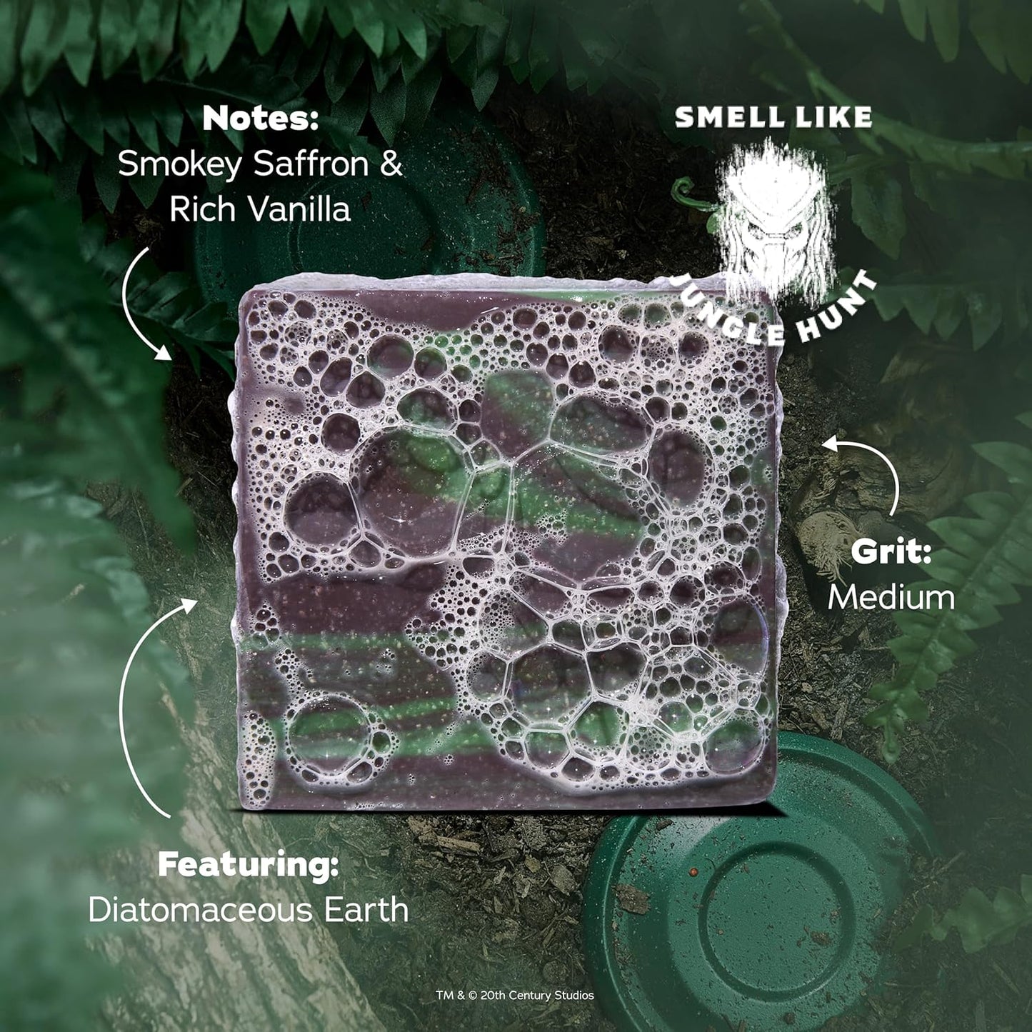 Dr. Squatch Alien & Predator Collection - Natural 4 Soap Gift Set - Cold Process Soap with No Harsh Chemicals - Alien Awakening & Predator Purge (4 Pack)