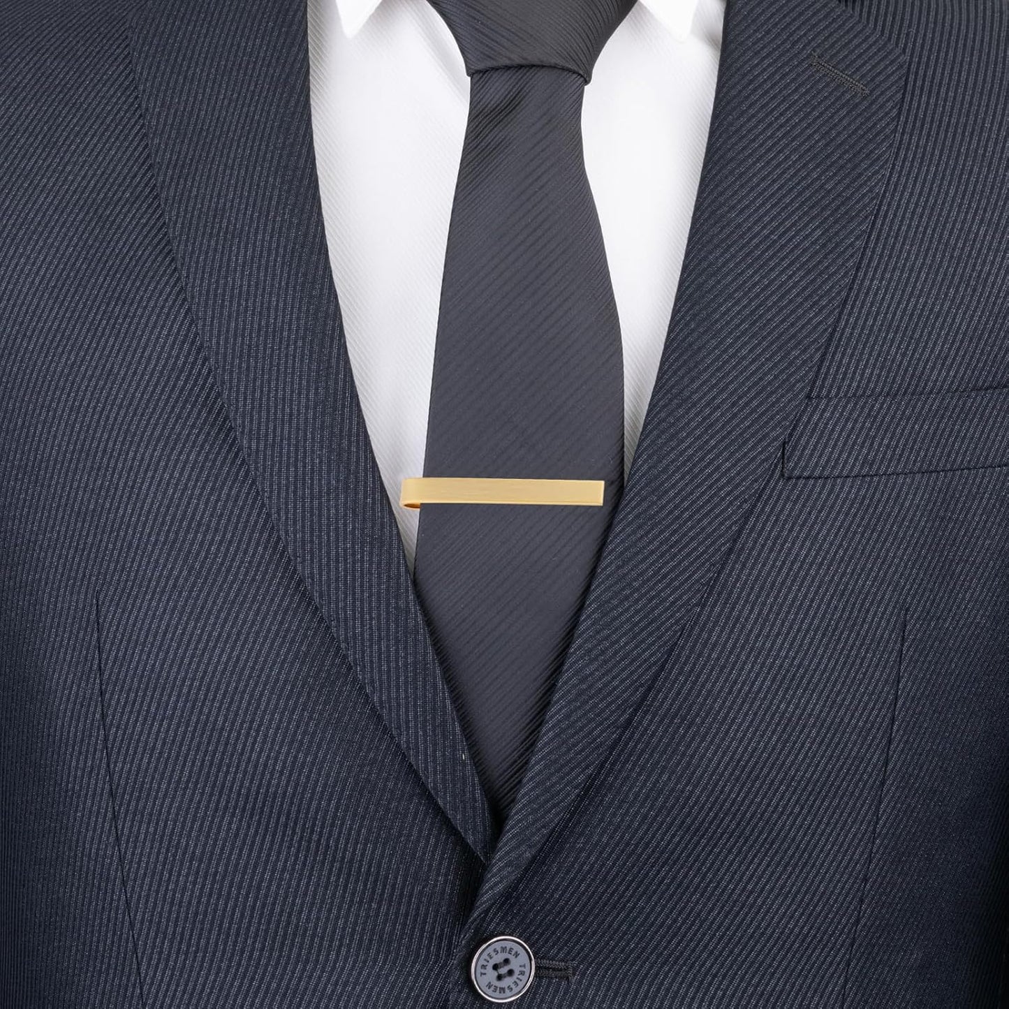 GWD Cufflinks and Tie Clip Set for Men Personalized Cuff Links Business Wedding Father's Day Gift