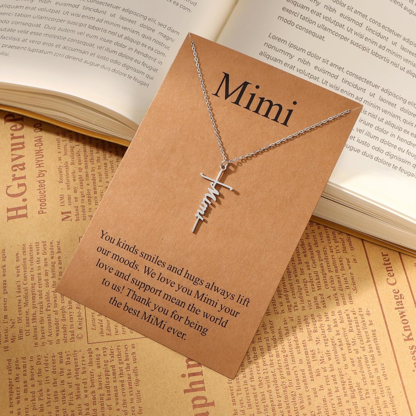Lcherry Faith Cross Pendant Necklace for Women Religious Christian Jewelry Mother's Day Gifts for Women