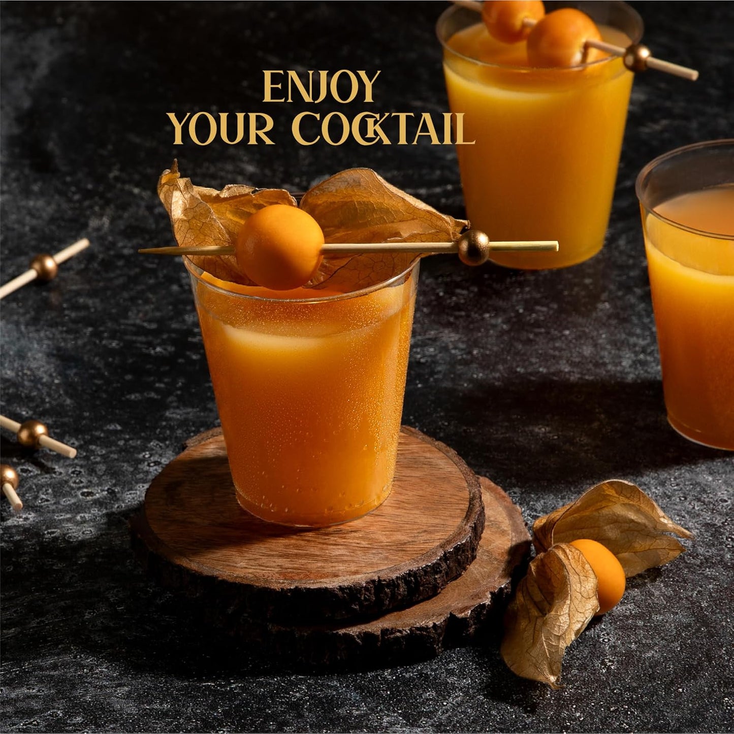 PLASTICPRO Disposable 7 oz Crystal Clear Plastic Tumblers for Party's & Weddings pack of 100