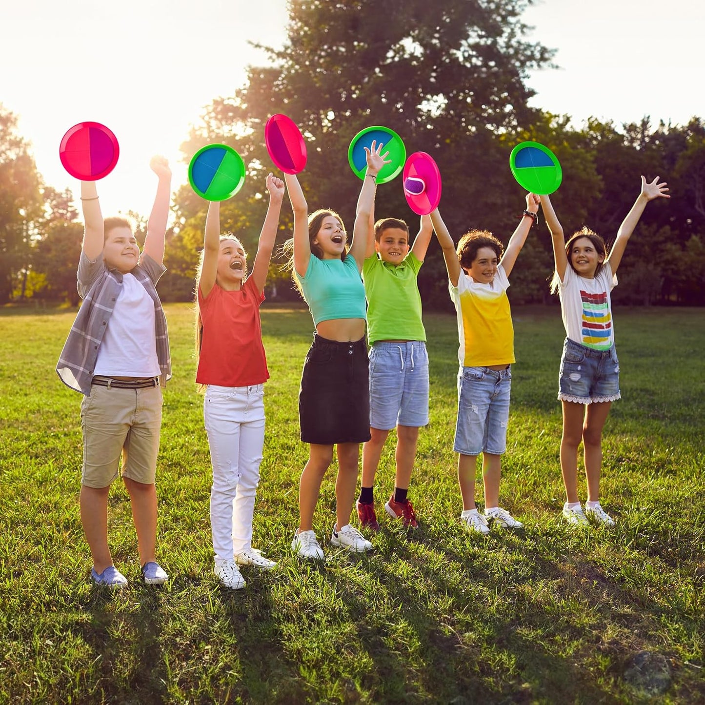 Toss and Catch Ball Game - Ideal Outdoor Beach, Pool & Yard Toy for Toddlers and Kids Ages 4, 5, 6, 7, 8+, Perfect for Boys Girls - Great Birthday Gift & Easter Basket Stuffer
