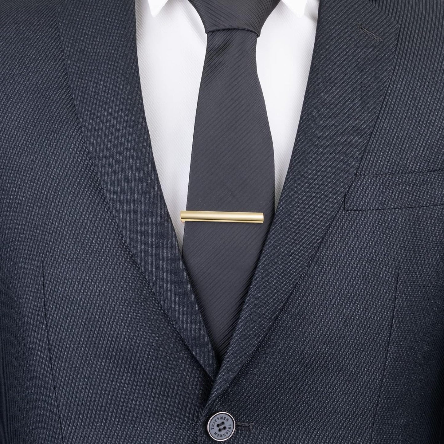 GWD Cufflinks and Tie Clip Set for Men Personalized Cuff Links Business Wedding Father's Day Gift