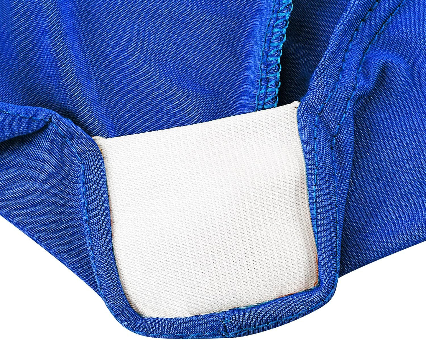 LZY Spandex Table Covers 6 Feet, Stretch/Fitted Table Covers for 6 Feet Folding Table, Rectangular Spandex Table Cloths for Wedding Party or Event (6FT-2PCS, Royal Blue)