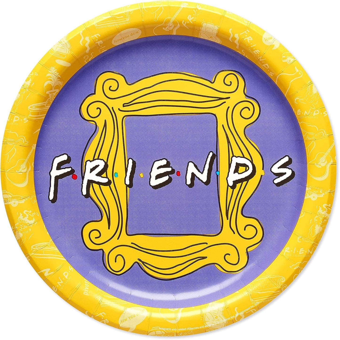 American Greetings Friends Party Supplies, Dinner Plates (36-Count)