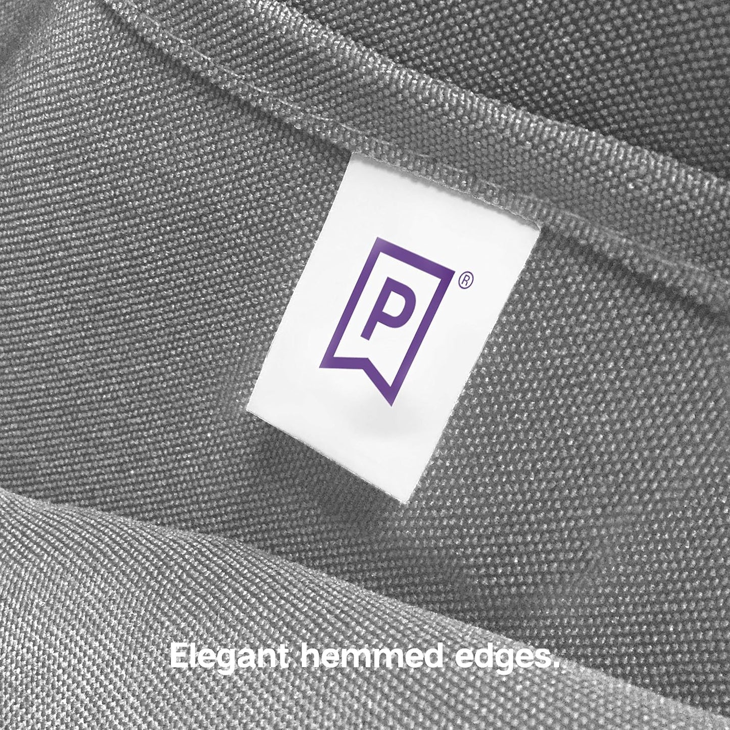 Gee Di Moda Fitted Tablecloth - 72 x 30 Inch Charcoal Fitted Table Cloth for 6 Foot Rectangle Table - Heavy Duty Washable Fabric - for 6 Ft Buffet Table Holiday Party Dinner Wedding & Trade Show